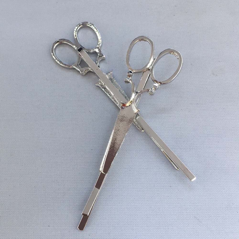 New! Set of Scissor Hair Pins - Picture 4 of 10